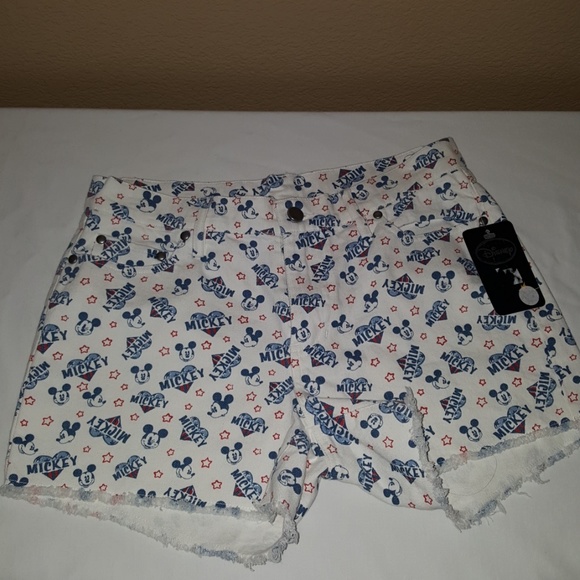 Disney Pants - MICKEY MOUSE SHORT SHORTS